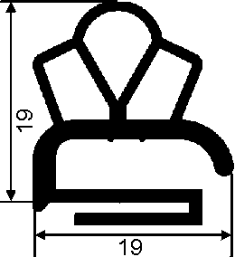 Plastik-Profil