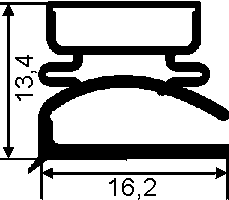 Plastik-Magnet-Profile