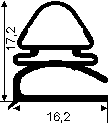 Plastik-Magnet-Profile